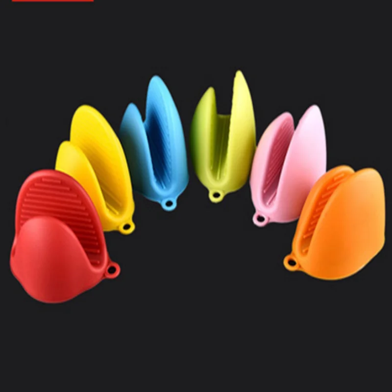 1 шт. силиконовые термоизолированные перчатки кухонные инструменты ручные в