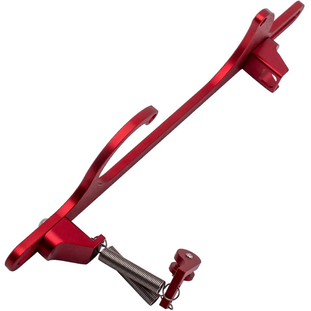 Красный Дроссельный кабель Carb кронштейн для карбюратора подходит Holley 4150 4160 350 SBC |