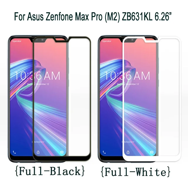 Закаленное стекло для Asus Zenfone Max M1 M2 Pro ZB633KL ZB631KL ZB555KL ZB570TL ZB601KL ZB602K полноэкранная