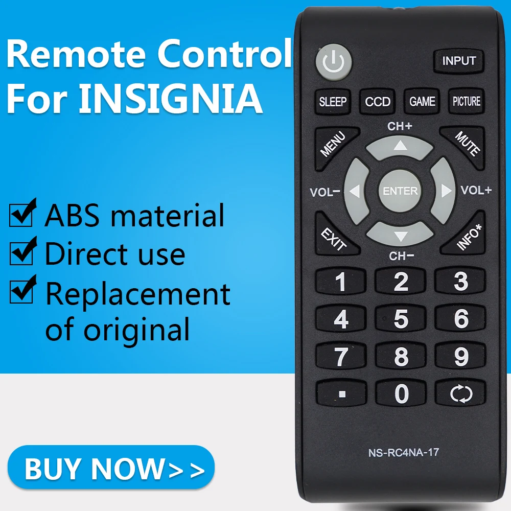 ZF для Insignia HD TV пульт дистанционного управления NS RC4NA 17 NS24D510MX17 NS24D510NA17|Пульты ДУ| |