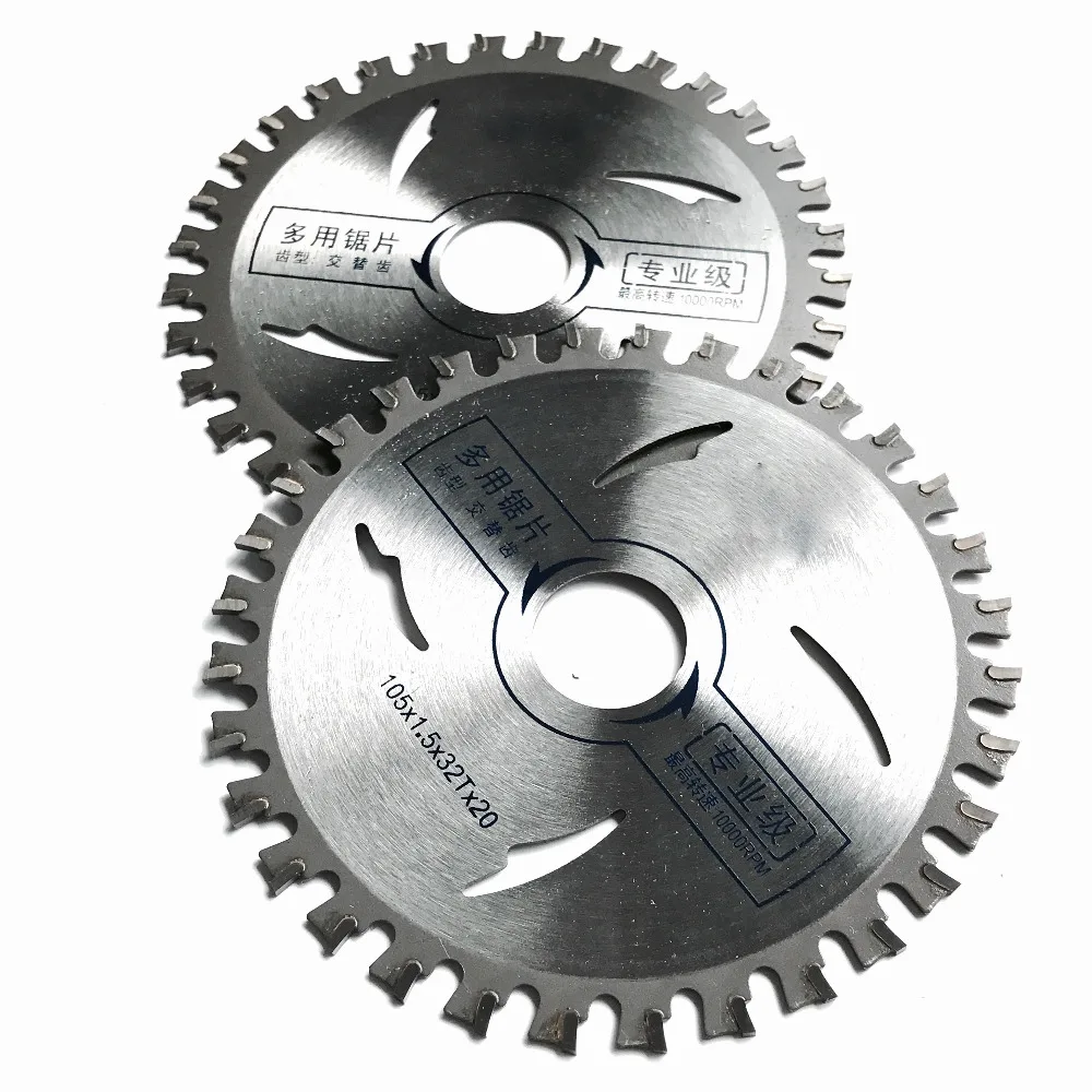 Бесплатная доставка 2 шт. Высококачественная тонкая резка алюминия kerf 105*1 5*20*32T TCT