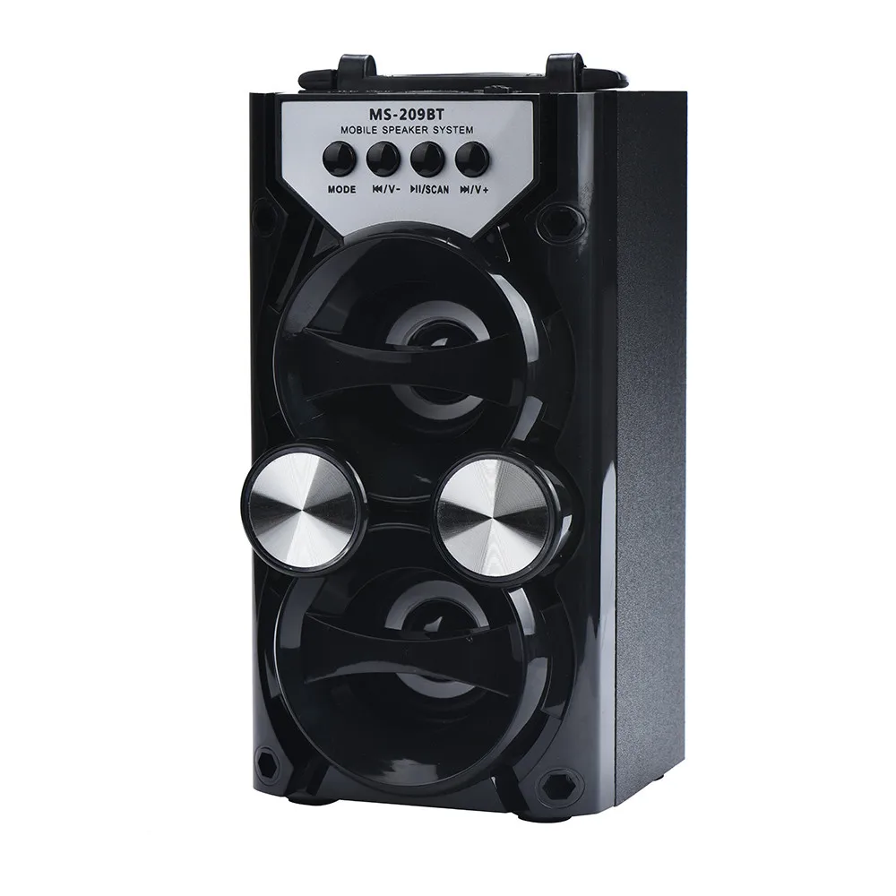 Уличная Bluetooth Беспроводная Портативная колонка с супер басами MP3/MP4/USB/TF/AUX/FM