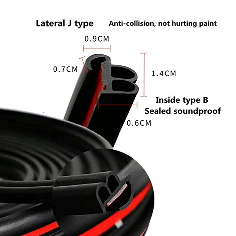 Защитные щитки для края автомобильной двери отделка резиновый протектор