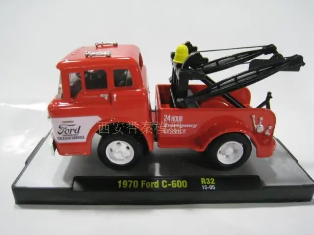 M2 1/64 масштаб Модель автомобиля игрушки 1970 Ford пикап литой металл модель игрушка