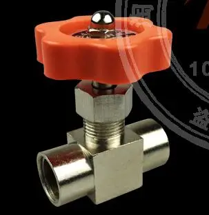 1/4 &quotBSP никелированная латунь с резьбой игла клапан | Обустройство дома