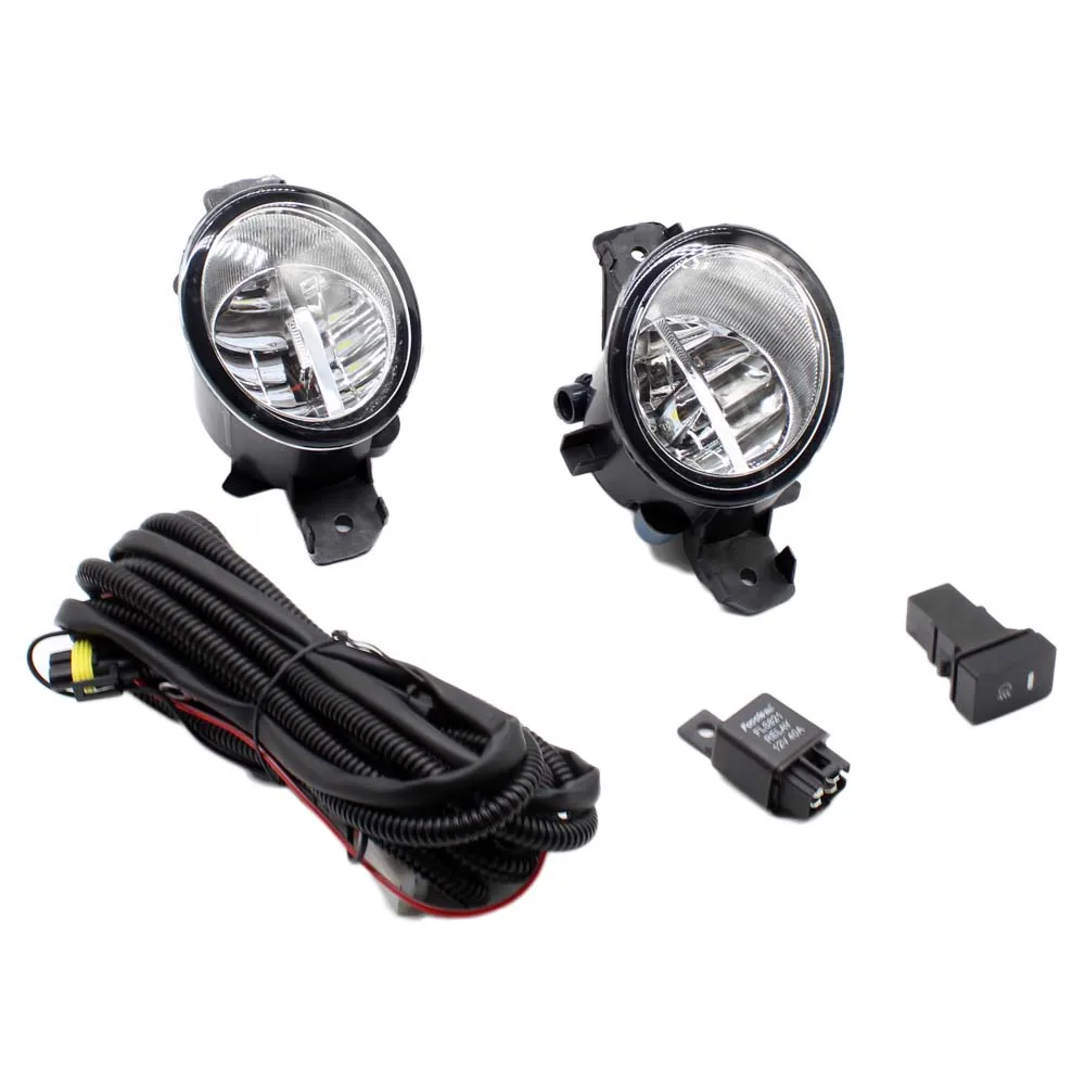 Для VAUXHALL MOVANO Mk 2/II (B) Combi H11 жгута проводов розетки провода разъем переключатель + 2 Противотуманные фары DRL переднего бампера светодиодный потолочный светильник