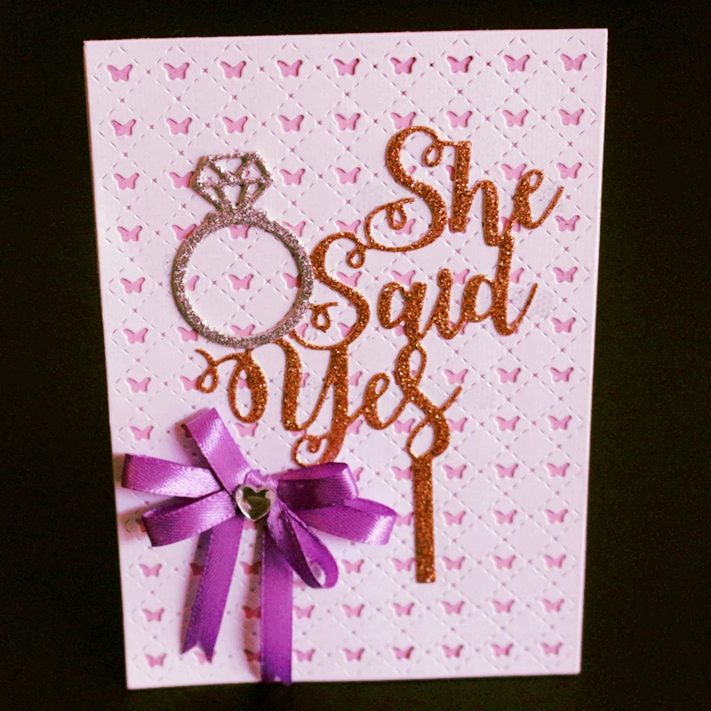 

YINISE 1236 Love Cover Metal Cutting Dies For Scrapbooking Stencils DIY Album Cards Decoration Embossing Folder Craft Die Cuts