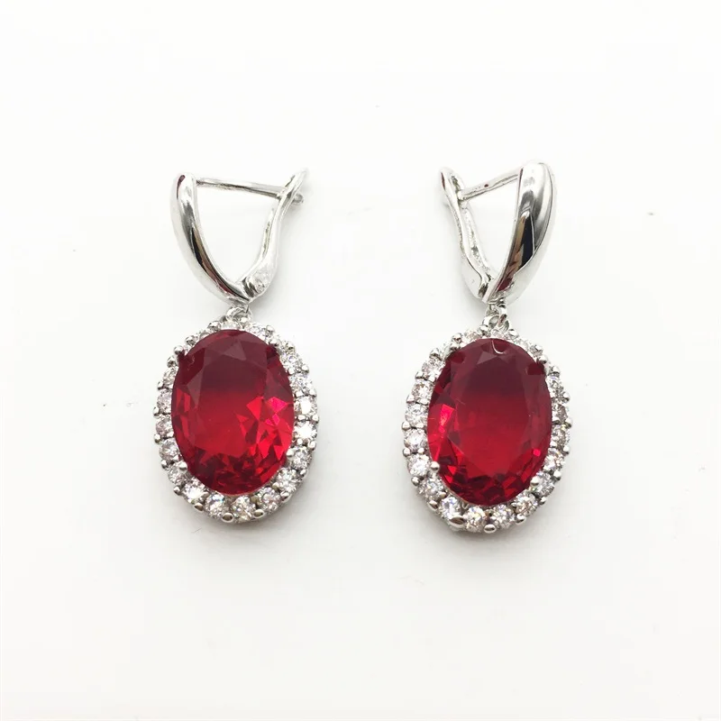 Женский ювелирный комплект из колье и серёг серебра 2015 пробы|jewelry sets for women|silver jewelry