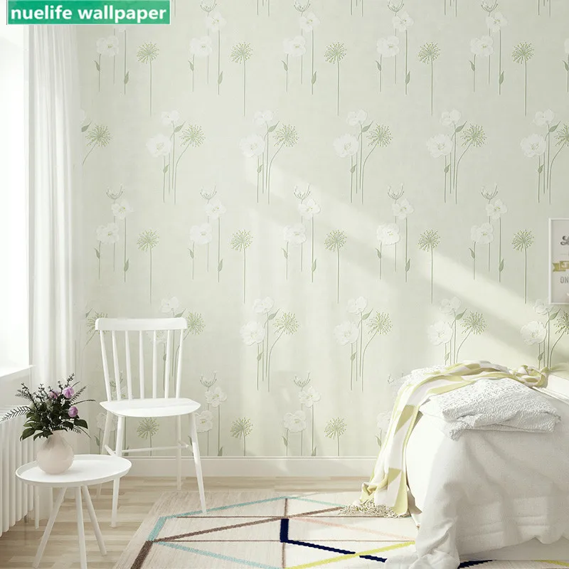Yellow 3d flower non-woven wallpaper living room bedroom wedding shop office restaurant TV background wall paper | Обустройство дома