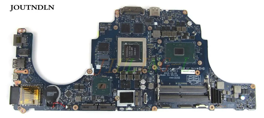 JOUTNDLN для Dell Alienware 17 R3 Материнская плата ноутбука CN-0DVV6W 0DVV6W DVV6W LA-C912P i7-6700HQ GTX970M GPU 2GB |
