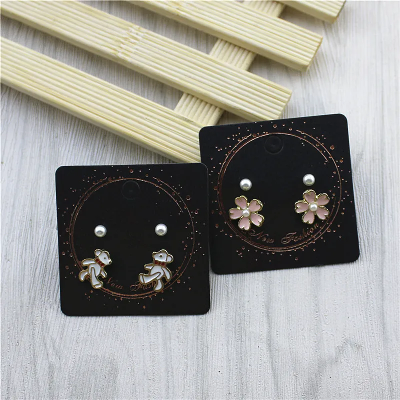 Новый европейский и американский стиль эмаль маленький медведь вишня Модный