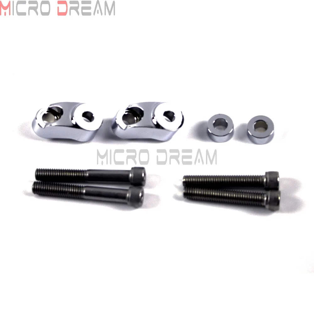 Хромированный передний указатель поворота светильник для мотоцикла 39-49 мм с