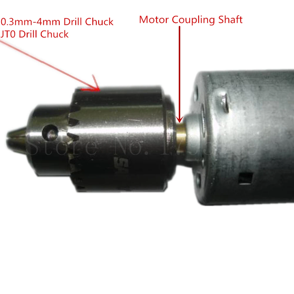 3 17 мм мини латунь электродвигатель Соединительный вал Сверлильный Патрон Зажим