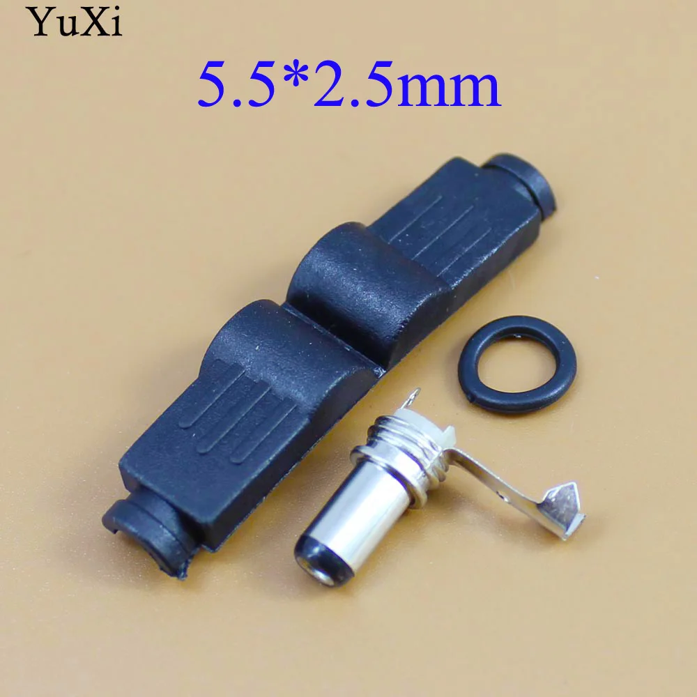 YuXi 5 5x2 мм штекер питания постоянного тока 5*2 L образный 90 Прямоугольный с одной