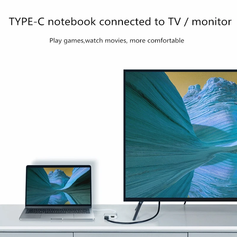 Адаптер Usb 1080 к Hdmi Vga адаптер для 4K x 2K Hd P мультидисплей 2 в 1 преобразователь аудио