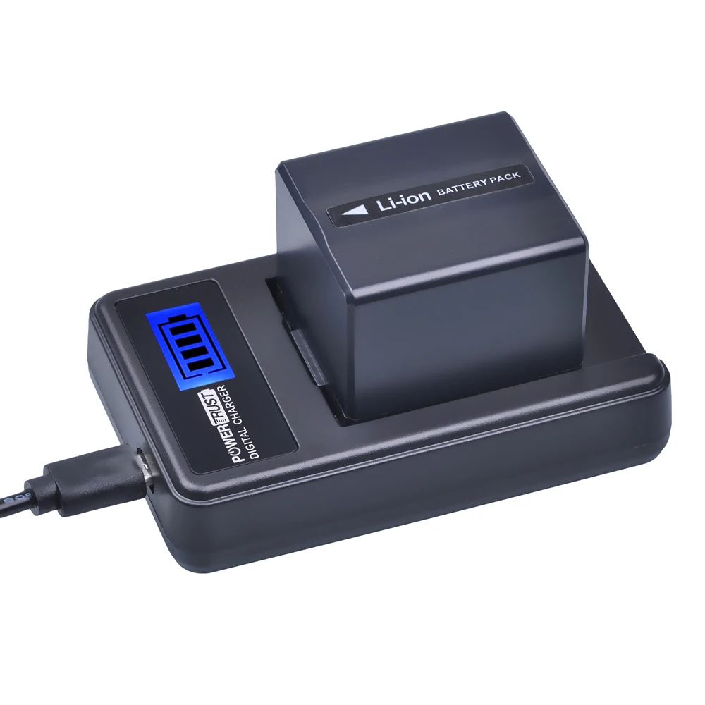 PowerTrust 4 шт. 7.2в CGA-DU14 CGADU14 CGA DU14 батарея для камеры + ЖК-Зарядное устройство USB Panasonic DU06