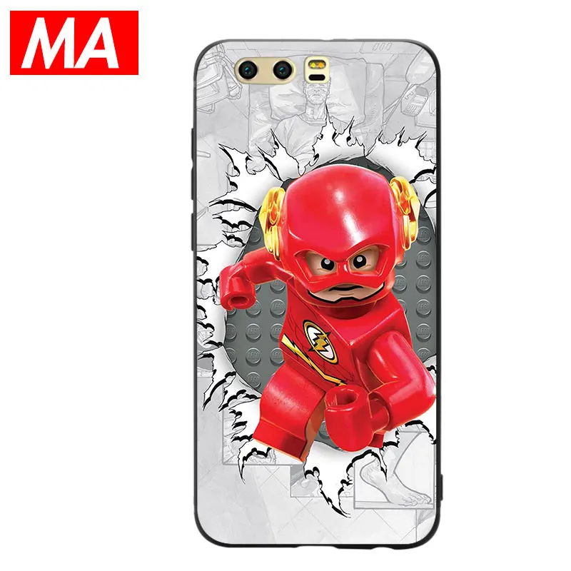 MA LEGO Лига Справедливости чехол для телефона Huawei p20 P10 P9 Lite Pro Чехлы ультратонкий TPU