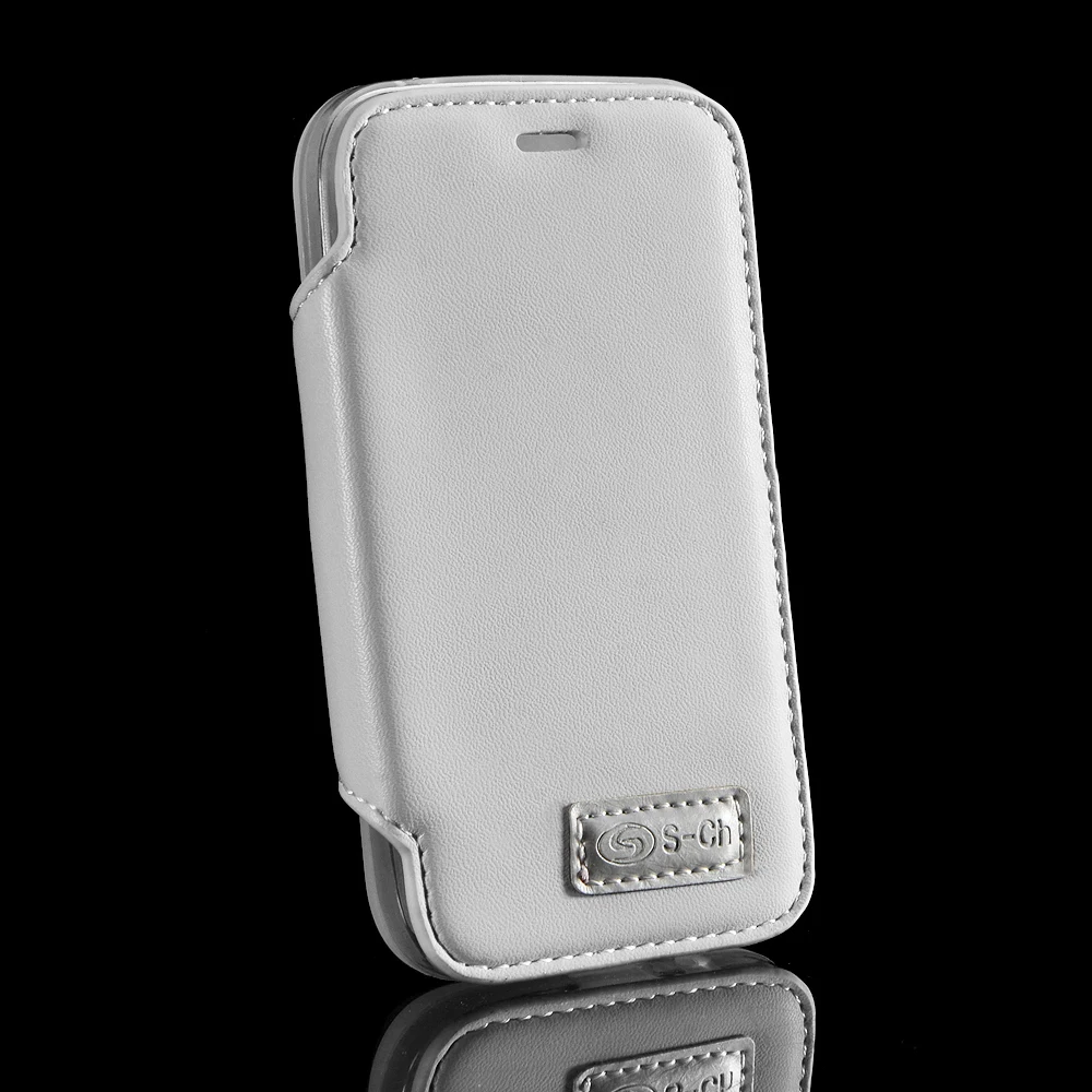 Флип чехол из искусственной кожи с отделениями для карт Samsung Galaxy Young 2|leather flip|for