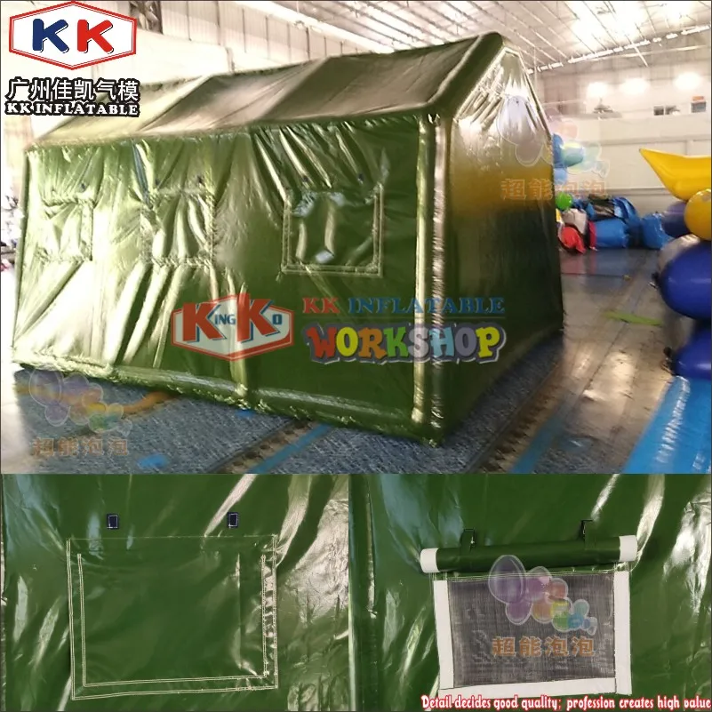 Надувная герметичная палатка для кемпинга из водонепроницаемого ПВХ материала