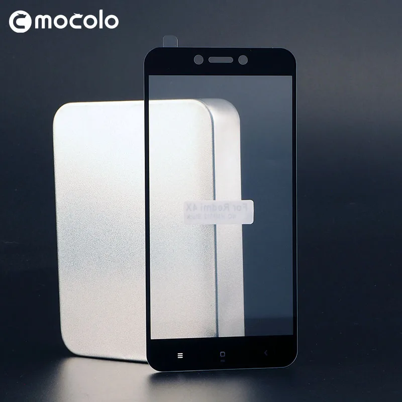 Mocolo 2.5D 0 33 мм Полное покрытие экрана 9H жесткая защита закаленное стекло для Xiaomi Redmi