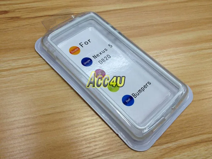 100pcs/lot Nexus 5 TPU+PC Two-Color Bumper Frame For LG google nexus 11 colors available + DHL Free Shipping |