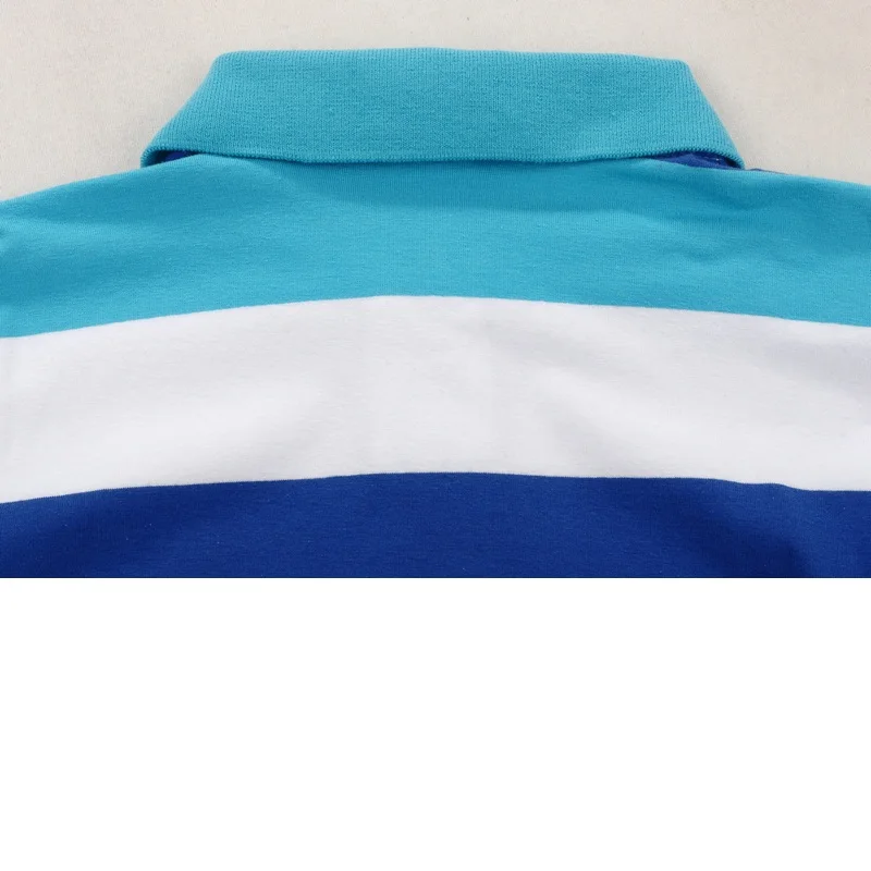 Высококачественная футболка-поло для мальчика от 3 до 12 лет, брендовая детская теплая хлопковая Однотонная футболка с длинными рукавами и отворотами