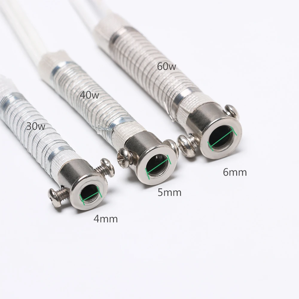 

2PCs 220V 30W40W60W Soldering Iron Core Heating Element Replacement Welding Tool Equipment Metalworking Accessory