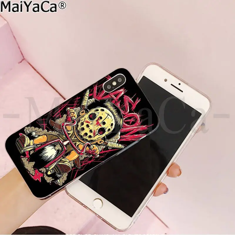 A8 MaiYaCa Jason Voorhees Friday The 13th DIY красивый чехол для телефона, аксессуары для iPhone 8 7 6 6S Plus 5 5S SE XR X XS MAX - Цвет: A8