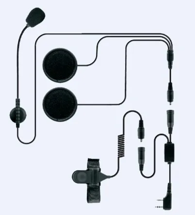 Мотоциклетные наушники для шлема с разъемом K 2 штыря kenwood baofeng BFUV5R BF888S tyt quansheng puxing