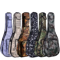 41 guitar folk acoustic guitar package thick camouflage shoulder bag ukulele musical instrument paper leaf printing pack