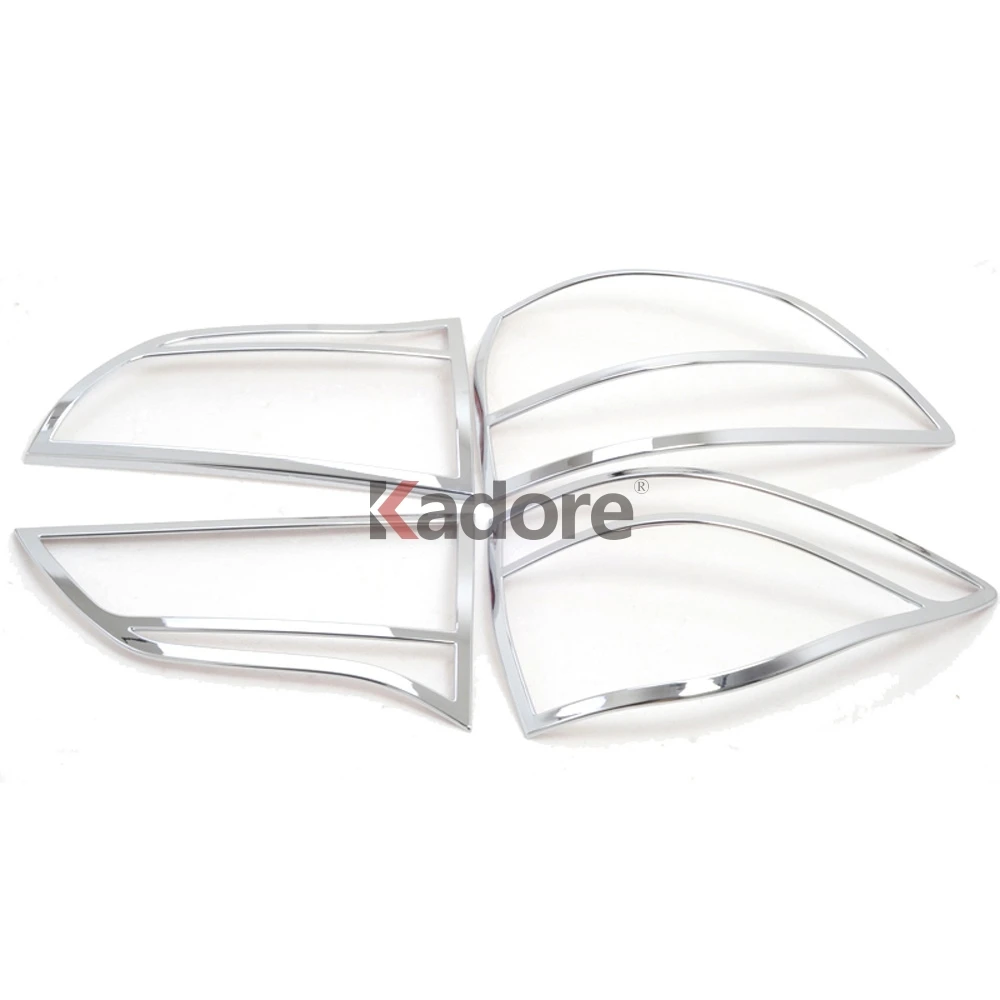 Для Mitsubishi Pajero Montero Sport 2009 2010 2011 2012 2013 хромированный Автомобильный задний светильник, накладка, аксессуары
