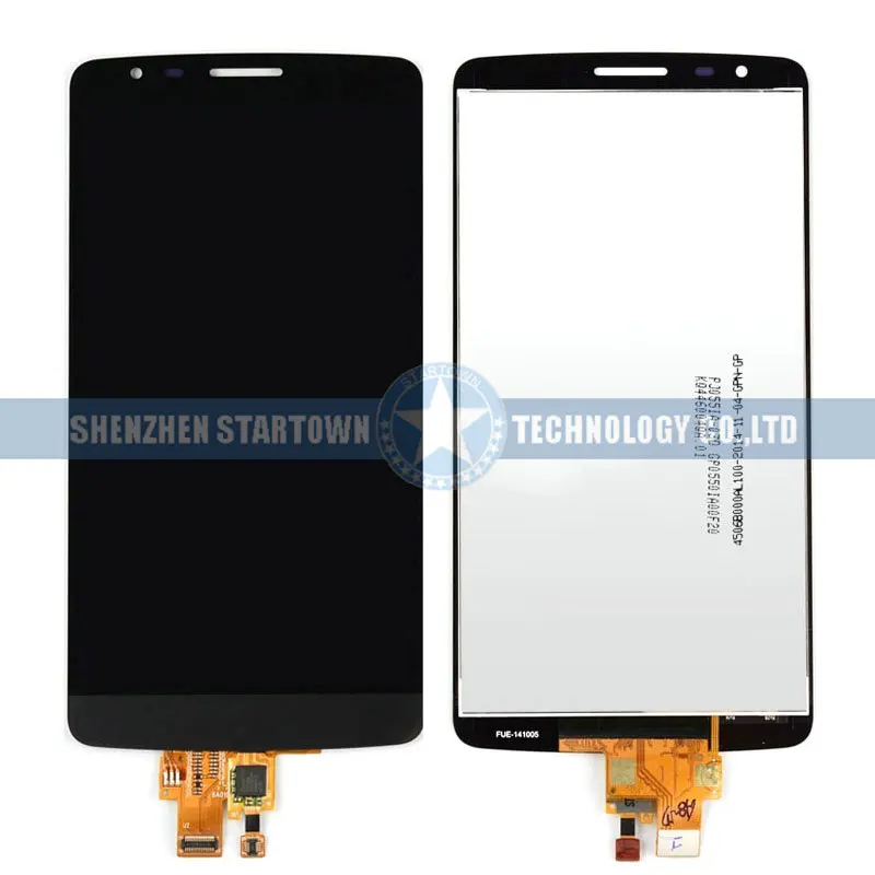 ЖК дисплей дигитайзер сенсорный экран в сборе для LG G3 Stylus D690 D690N (черный) с