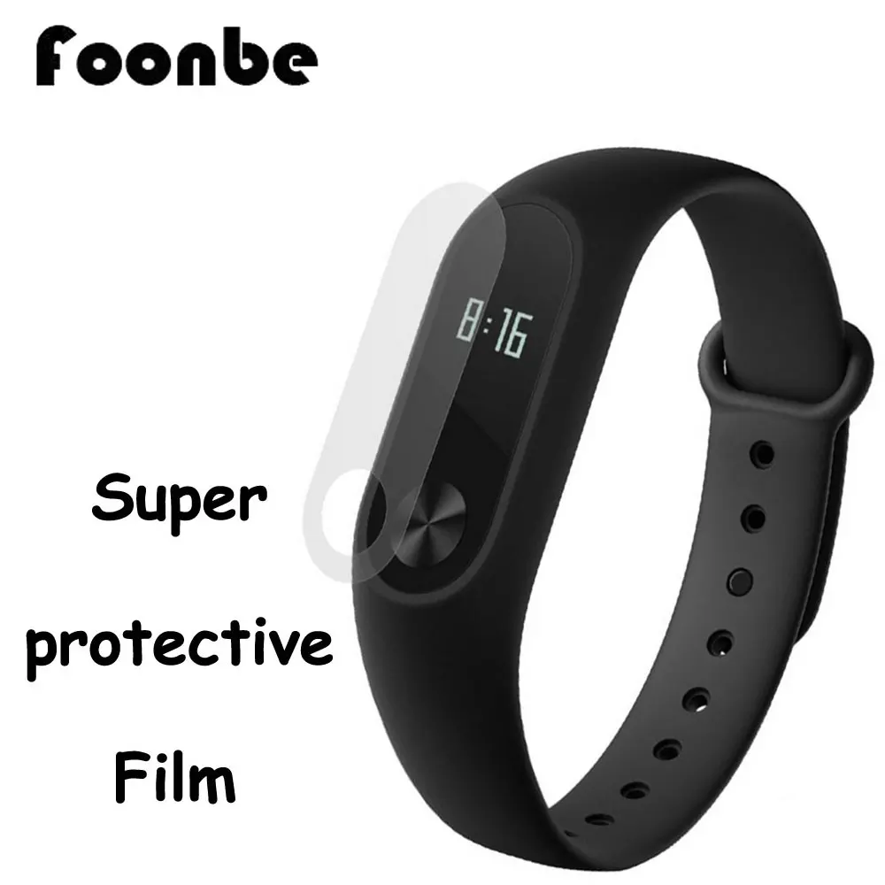 FOONBE Защитная пленка для Xiaomi mi Band 2 Защитная пленка для экрана для mi band 2 защитный чехол новейший стиль