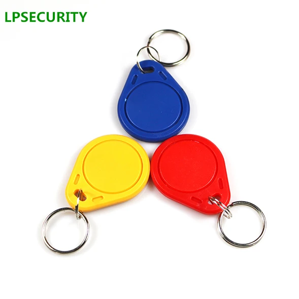 LPSECURITY 100 шт. записываемые Жетоны 13 56 МГц чип бирки Карта IC брелок карта для RFID
