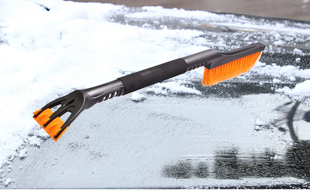 Новое поступление автомобильный скребок для снега и льда SnoBroom щетка уборки