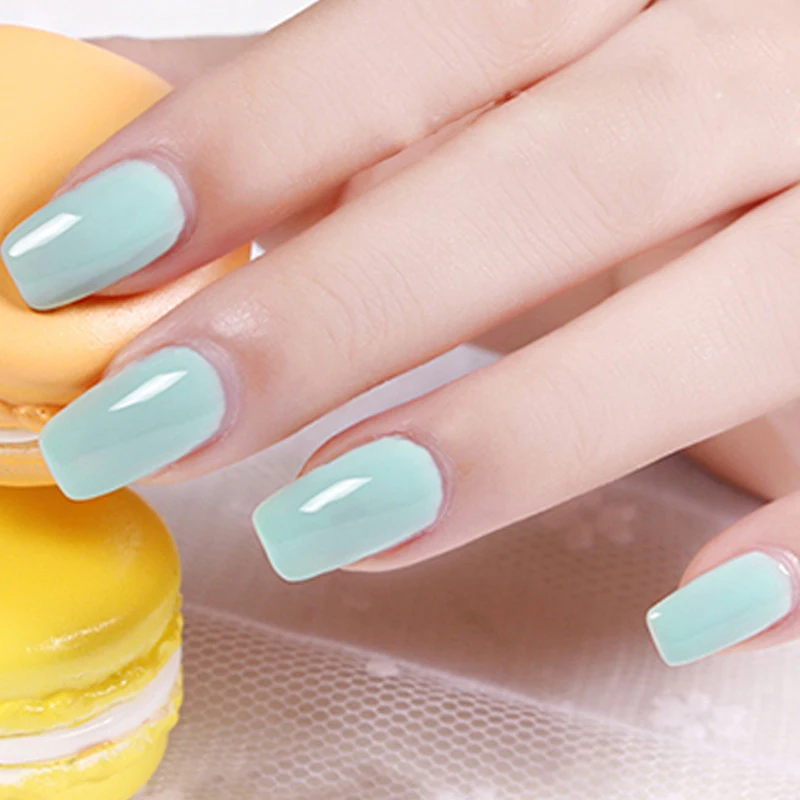 YAYOGE MACARON 10 мл Гель лак для ногтей Лак 12 цветов УФ светодиодный длительный
