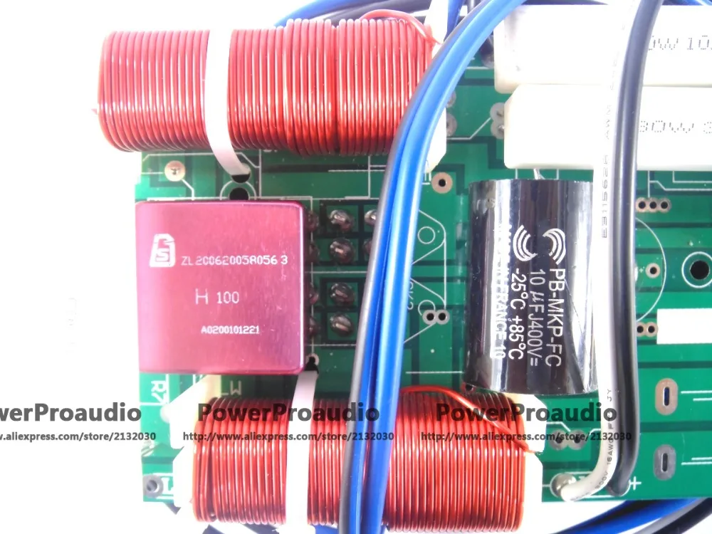 3Way кроссовер HiFi динамик Частотный делитель 650 Вт 300 2000 Гц для jbl SRX 725 100