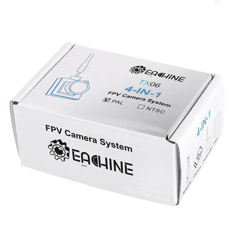Eachine TX06 700TVL FOV 130 градусов 5,8 ГГц 40CH Смарт Аудио Мини FPV камера AIO передатчик для радиоуправляемого дрона