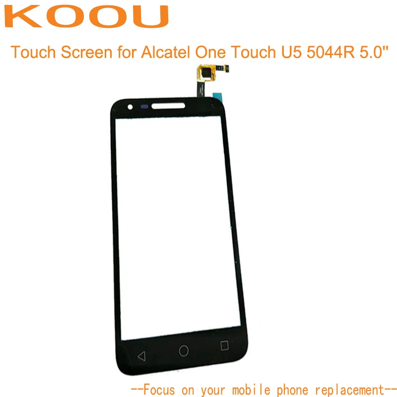 Для Alcatel One Touch U5 5044R 5 0 ''сенсорный экран + ЖК дигитайзер сенсор в сборе запасные