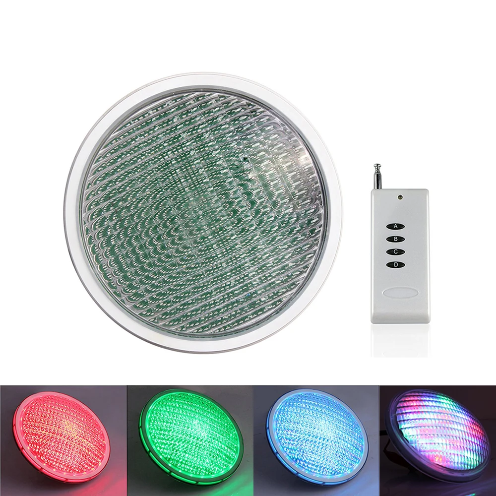 Par 56 IP68 RGB бассейн светодиодная лампа подводный фонарь подсветка воды Освещение бассейна rgb светильник фонтан для пруда подводные фонари для бассейнов