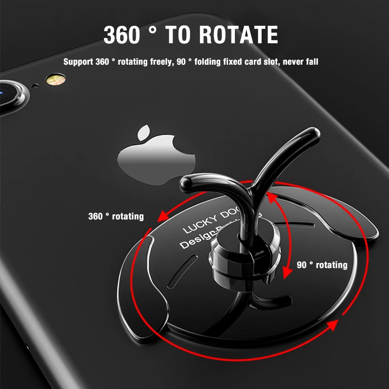 Металлический держатель для телефона с поворотным кольцом на 360 градусов iPhone 8 7X6