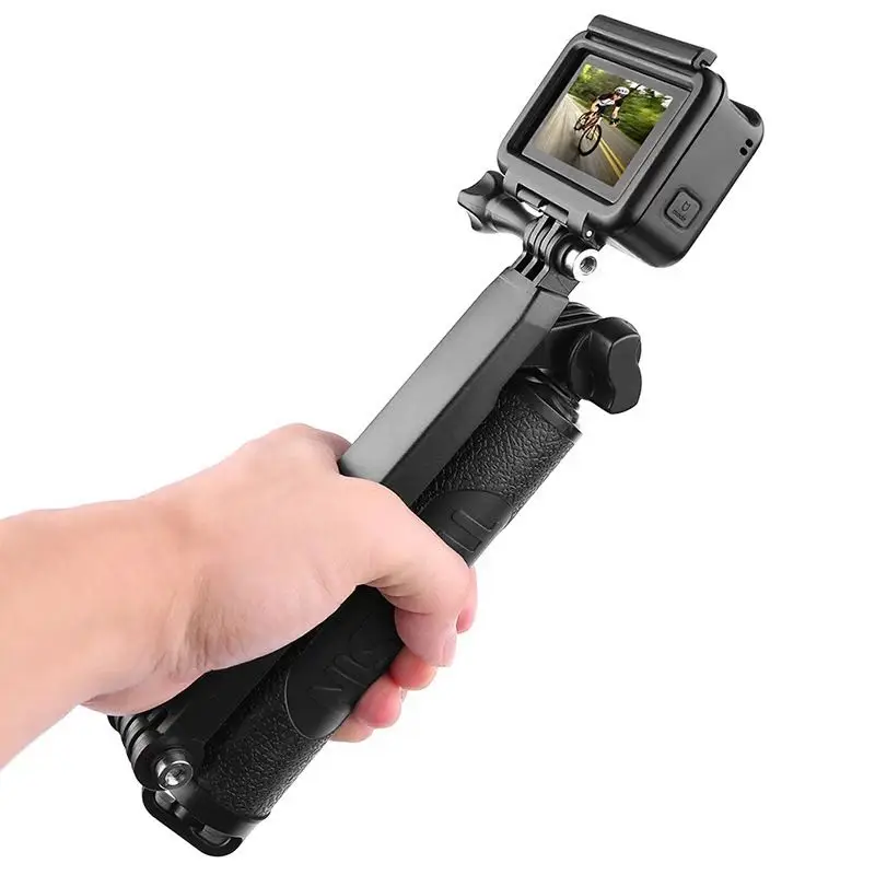 3 сторонний плавающий монопод штатив селфи палка аксессуары для Xiaomi YI SJCAM EKEN GoPro Hero