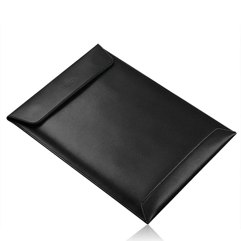 Сумка для ноутбука из натуральной кожи 13 чехол для MacBook Air 11 12 13 15 retina 13,3 15,4 дюймов Тонкий кошелек-конверт сумка для ноутбука
