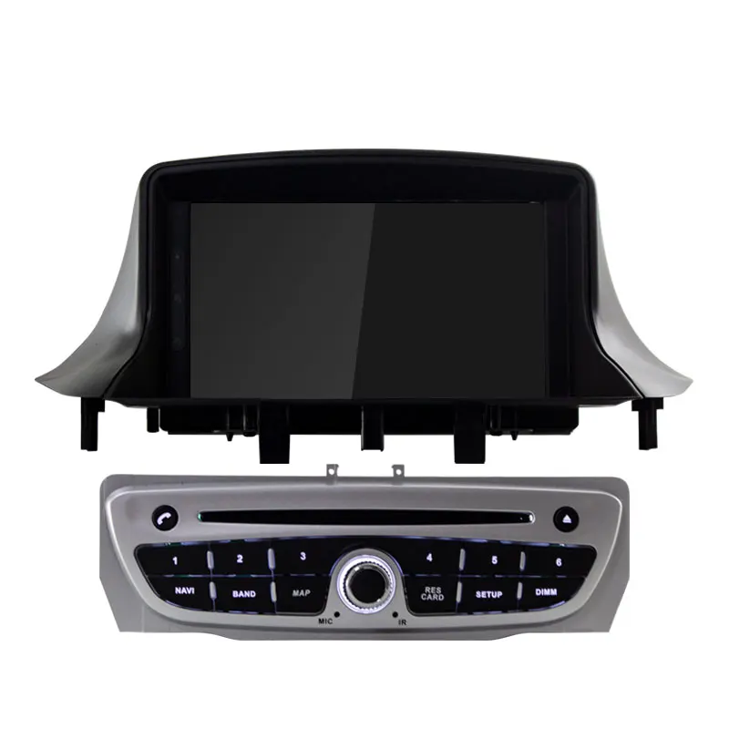 Silver LJDA 7 дюймов 1 Din Android 10,0 автомобильный dvd-плеер для Megane 3 Fluence 2009- wifi gps радио мультимедиа Руль Стерео ips - Цвет: Silver