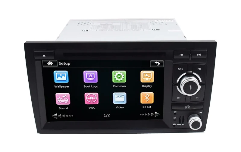 2din автомобильный DVD ВСП Navi для Audi A4 gps(2002-2008) Audi S4/RS4/8E/8F/B9/B7 с gps Bluetooth Радио RDS CAN шина карта