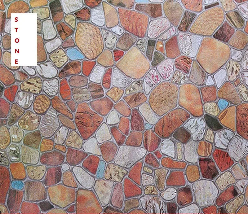 Stone 45 см x 200 см без клея Электростатическая стеклянная пленка стикер окно ванная комната крышка унитаза затемненное уединение Непрозрачное окно стикер s - Цвет: Stone