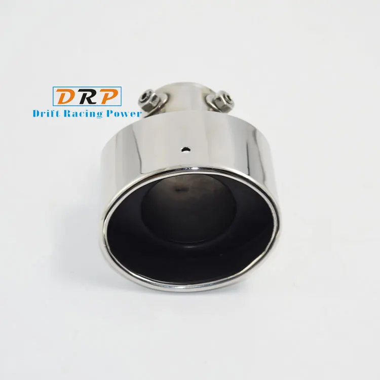 1 шт. наконечник выхлопной трубы из нержавеющей стали одинарная выхлопная труба