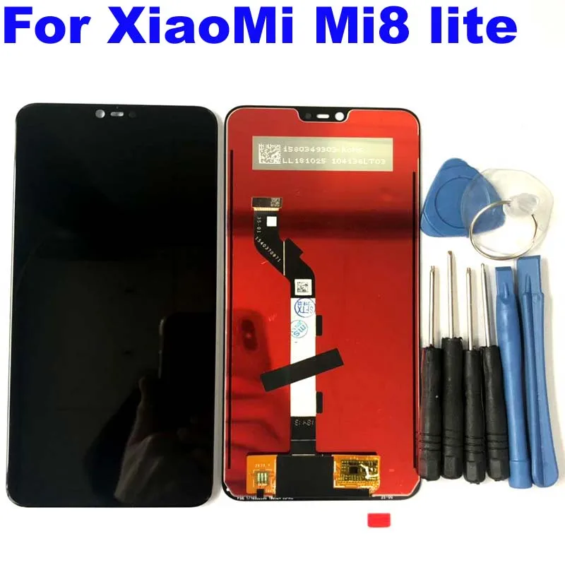 6,2" тестовый ЖК-дисплей AAA для Xiao mi 8 lite mi 8 Youth, ЖК-дисплей, сенсорный экран mi 8x mi 8x, дигитайзер в сборе, замена