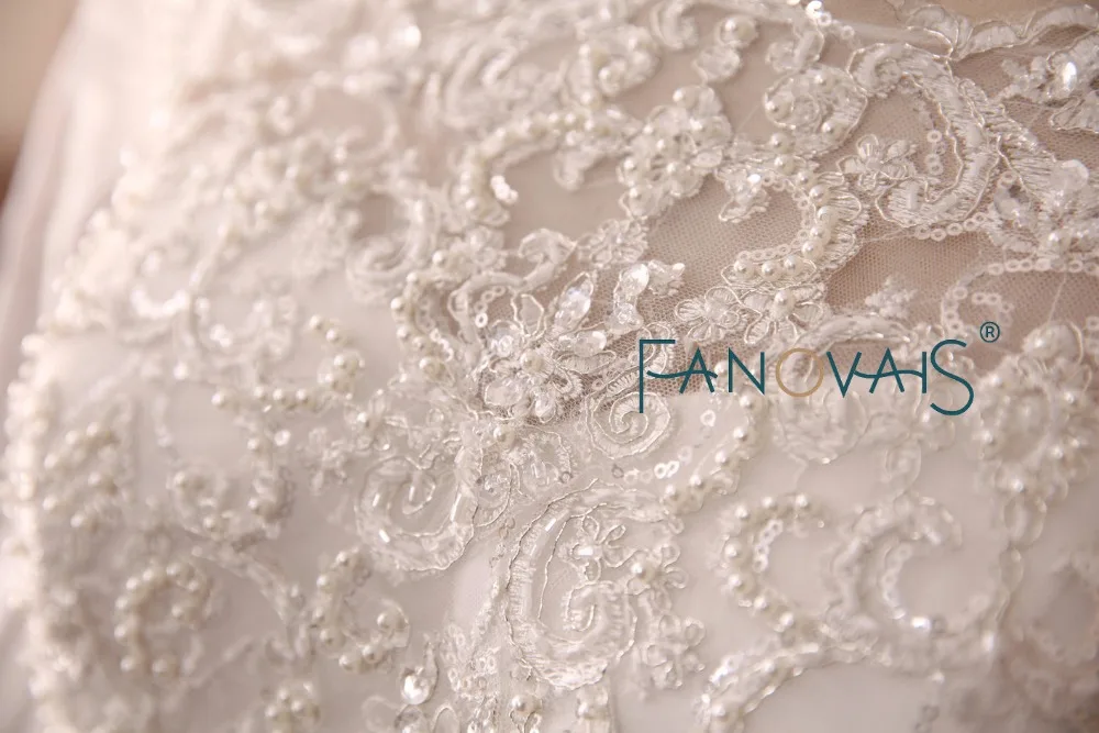 Luxury Wedding Dresses Long Sleeves 2019 Wedding Dress Beads Ball Gown for Wedding Vestido de Novia robe de mariee bridal gowns