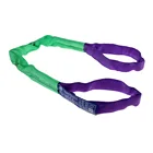 Двухслойная крышка, бесконечный круглый полиэстровый подъемный ремень 2 тонны 1 м